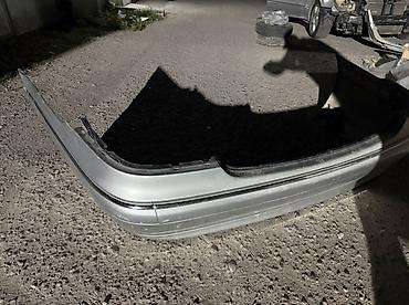 полик w220: Накладка на бампер Mercedes-Benz, Б/у, Оригинал — 3