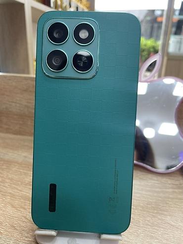 Smartfon –Honor X8b yaşıl rəng, arxa tərəfi teksturalı örtük