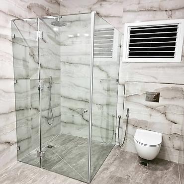 Душевые перегородки и ограждения: Душевые перегородки из стекла на заказ | Душевые кабины | Бишкек — 7