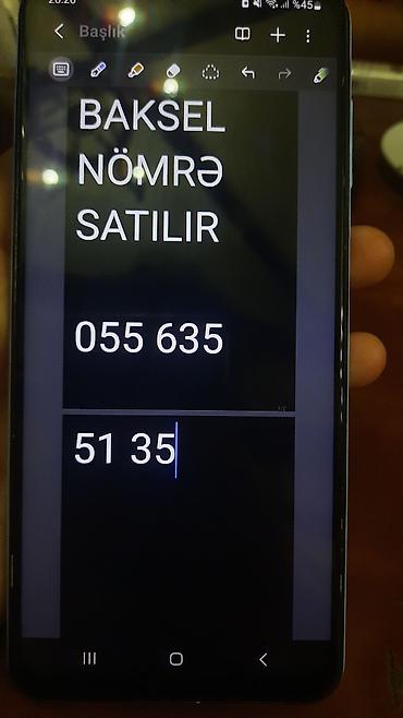 Bakcell nömrə satılır. Premium Nömrə nadir tapilan Nömrə: 055 635 51 lalafo.az -da Bakcell nömrə satılır. Premium Nömrə nadir tapilan Nömrə: 055 635 51
