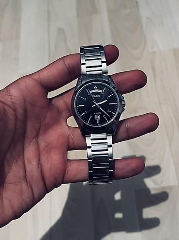 uşaq saatları: İşlənmiş, Qol saatı, Casio, rəng - Qara — 1