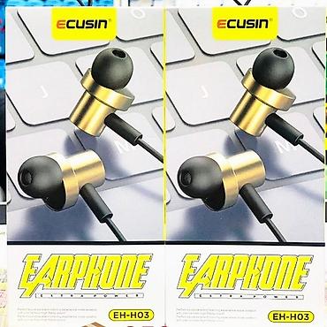 ace pro: Наушники проводные вакуумные для смартфона Ecusin H03 - особая — 1
