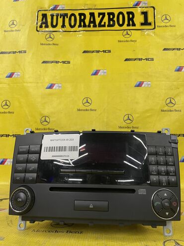 гигант ман: Монитор двухдиновый на Mercedes Benz w203, в хорошем