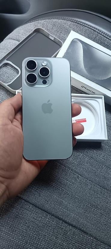 iphone 17 ucuz: IPhone 15 Pro, Blue Titanium — 1