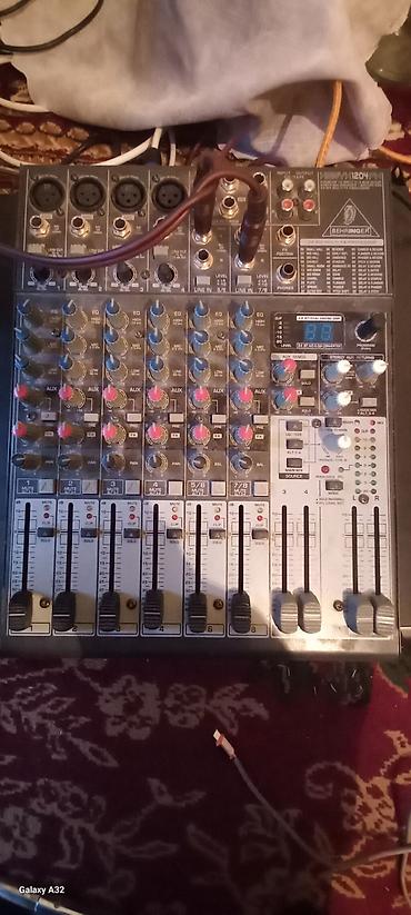 чесальная машина: Микшерный пульт Behringer Xenyx 1204FX - Аналоговый микшер на 8 — 2