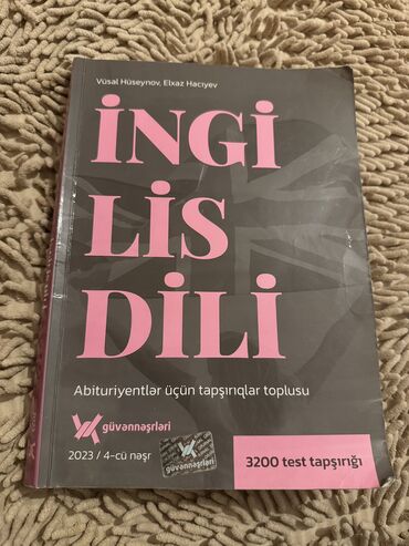 abituriyent jurnali 2024 pdf: Vüsal Hüseynov, Elxaz Haciyev INGİLiS DiLi Abituriyentlər üçün