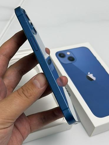 i5 12600: IPhone 13, Б/у, 128 ГБ, Синий, Коробка, 100 % — 2