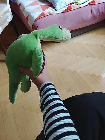 Plišane igračke: Plišani jastuk i igračka – set - Veliki okrugli plišani jastuk sa — 38