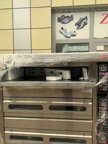 Professional sobalar: Çörək, Şirniyyət üçün, Pizza, Qaz ilə işləyən, 3 mərtəbəli — 2