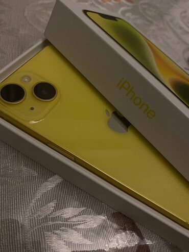 корпус пк: IPhone 14, 128 GB, Sarı