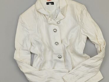 białe t shirty damskie z dekoltem v: Women's blazer S (EU 36), condition - Good