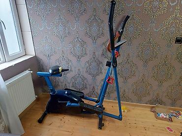 panda baligi: Ev üçün fitness dəsti - Elliptik trenajor və velotrenajor — 2