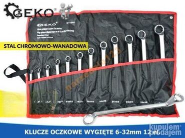 Setovi alata: Ključevi Okasto-Okaste savijene (6-32 mm, 12 kom) 🔧 Set — 8