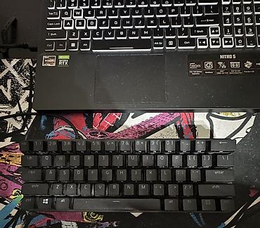 glorious model d: Клавиатура, Razer, Проводное подключение, Размер: 60% — 2
