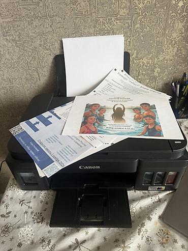 Принтеры: Canon PIXMA G3410 — многофункциональное устройство с перезаправляемыми — 2
