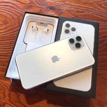 iphone 11 pro lalafo: IPhone 11 Pro, Серебристый, Наушники