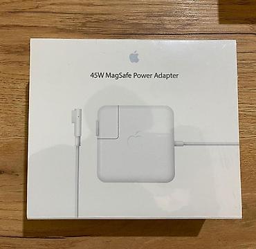 Ноутбуки и аксессуары: 📌 Satılır: 45W MagSafe Power Adapter 💻 Uyğunluq: MacBook Air — 1