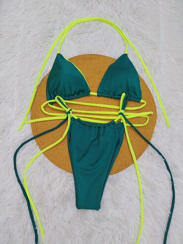 Kupaći kostimi: S (EU 36), Likra, Jednobojni, bоја - Crvena — 8