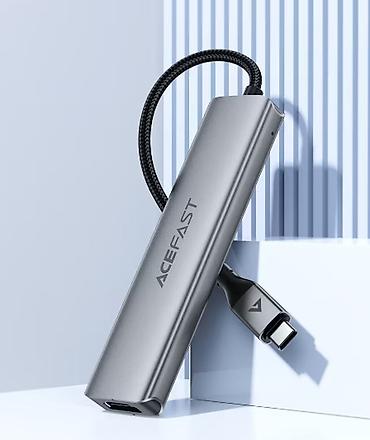 jack e4: ACEFAST J16 5-в-1 с разъемом USB-C Марка: ACEFAST Модель — 3