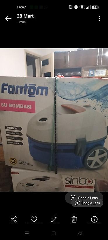 14 pro dubay: Bir paket məişət texnika dəsti: 1) Fantom “Su Bombası” – su filtri — 1