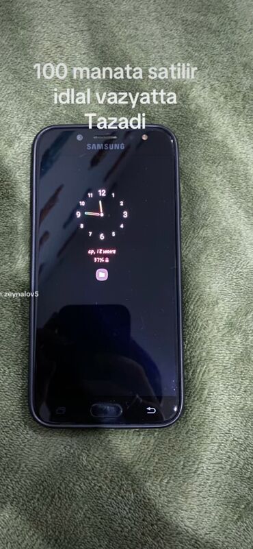 samsunq s20: Samsung Galaxy J7, 16 GB, rəng - Qara