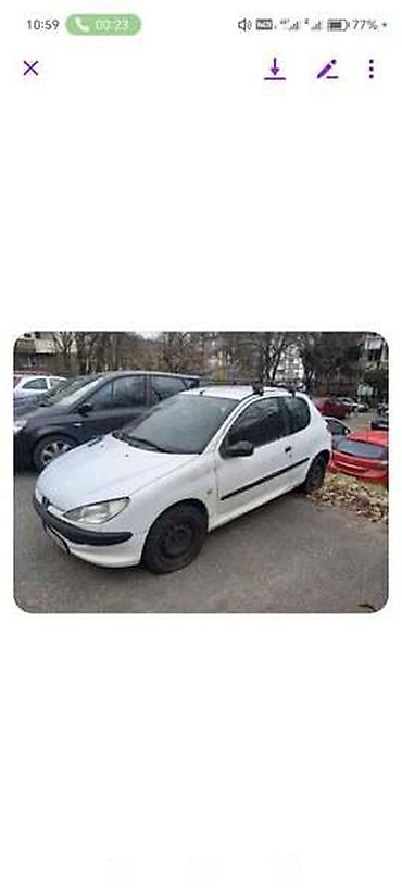 manuel auto: PEUGEOT 206 - KOMPLETAN AUTO U DELOVIMA | Originalni polovni delovi — 1