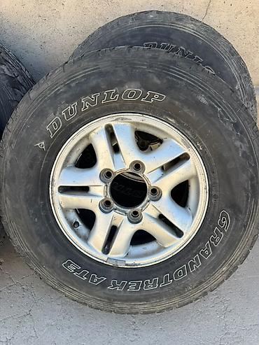 колеса на квадрацикл: Комплект из 4 колес для внедорожника/пикапа. - Шины: Dunlop Grandtrek — 2
