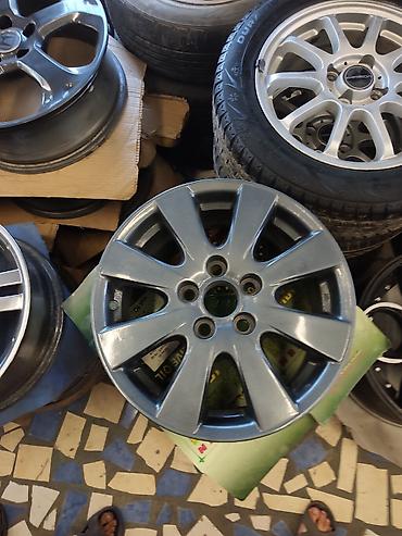 Литые Диски R 16 Toyota, Комплект, отверстий - 5, Б/у