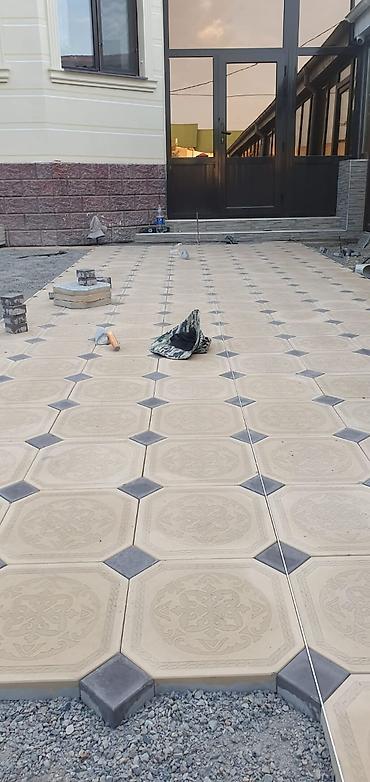 Евробрусчатка: Договорная Брусчатка, тротуарная плитка/ Лотки, Бордюры Гарантия at lalafo.kg — 18 Евробрусчатка: Договорная Брусчатка, тротуарная плитка/ Лотки, Бордюры Гарантия — 18