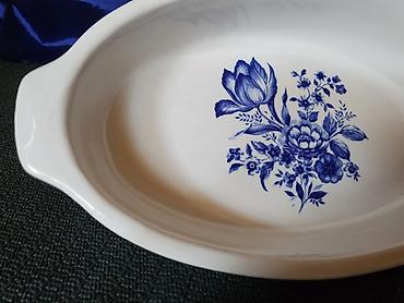 bastenski set: Pekac nov pun porcelan-vitro porcelan iz 80ih.god. Nov — 4