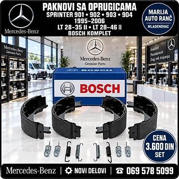 Brake System: OPRUGE ZA PAKNOVE MERCEDES 190 124 A B C E CLK SPRINTER VITO | — 4