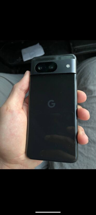 пиксель 7: Google Pixel 8, 128 ГБ, түсү - Кара
