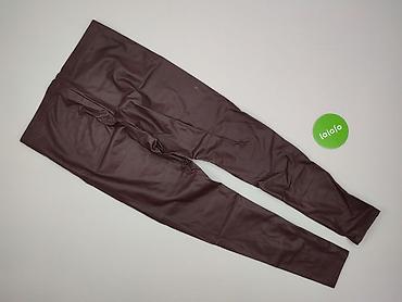 grafitowe: H&M, Legginsy Ze skóry ekologicznej damskie, rozmiar L — 3