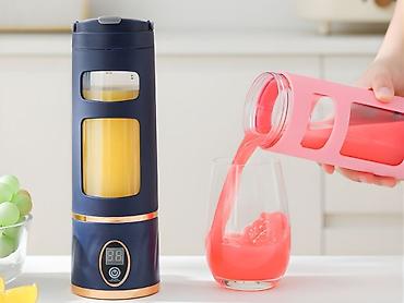 Mətbəx texnikası: Daşınan Şirəçəkən/Blender – “Blend. Sip. Go.” - Portativ dizayn: Şüşə — 5