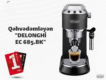 coffee machine: Qehvəbişirən "DELONGHİ EC 685.BK"Qehvebishiren-DELONGHİ EC 685.BK — 1