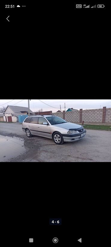 наклейки на авто спринтер: Toyota Avensis: 2001 г., 2 л, Механика, Дизель, Универсал