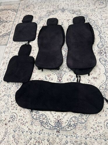 чехол тент на машину: Чехлы Велюровые, цвет - Черный, Universal Seat cover