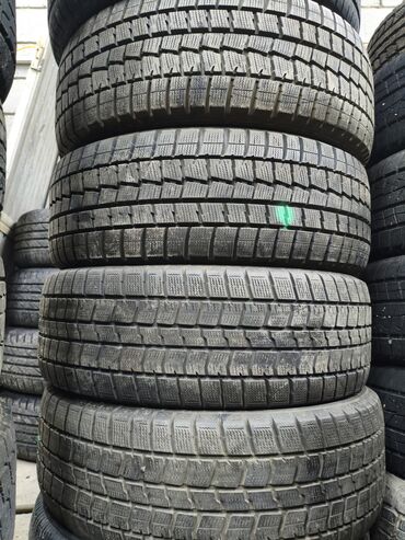зимние шины на ваз: Шиналар 225 / 55 / R 17, Кыш, Колдонулган, Комплект, Жеңил унаалар, Жапония, Dunlop