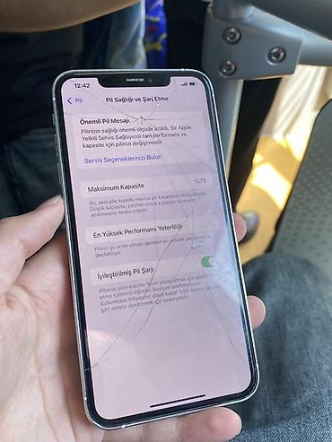 xs max iphone: IPhone Xs Max, 256 GB, Gümüşü, Qırıq — 4