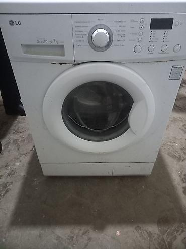 derzi masini: Paltaryuyan maşın LG, 7 kq, İşlənmiş, Avtomat, Qurutma var, Pulsuz çatdırılma — 1