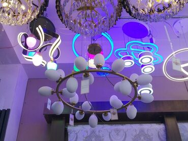 продажа люстр: Çılçıraq, 10 və daha çox lampa