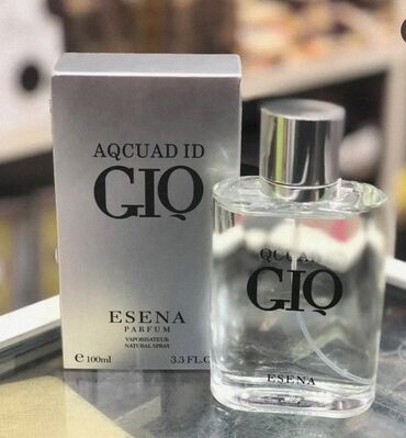 Aqua Gio Parfüm
Dubay klass 100ml
qaliciliqi 7.8 saat 
baqli qutuda
