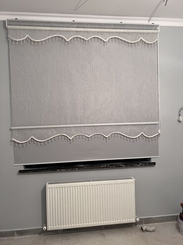 Жалюзи и рольшторы: Жалюзи Бишкек Ролшторы Дуэт с каймой и бусинкой Изготавливаем любые — 9