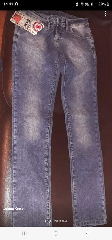 pink jeans farmerke: Nove farmerke s i m vel obim struka 68 rasteze de do 71 bokovi 91