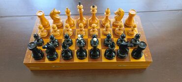 Коллекционные шахматы.Очень редкие шахматные фигуры СССР,фабрика 2-й