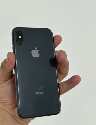 чехол на режим 10: IPhone X, Б/у, 256 ГБ, Черный, Зарядное устройство, Защитное стекло, Чехол, 100 %