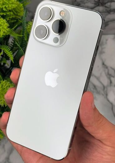 Apple iPhone: IPhone 13 Pro, Б/у, 128 ГБ, Белый, 80 %