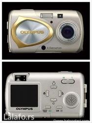 digitalni fotoaparat: Olympus mju 410 odlično očuvan sa 2 memorijske kartice od 256mb na