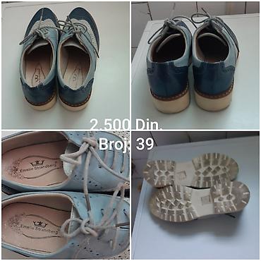 ccc bele sandale: Emelie Strandberg ženske oksfordice - Model: klasične brogue/oksford — 3