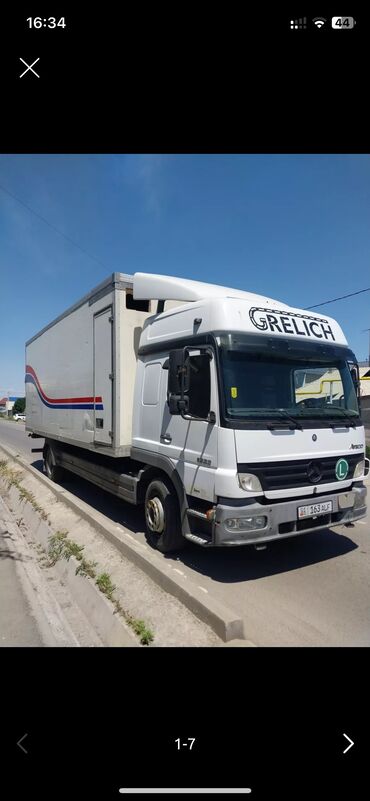 авто с водителем: Требуется водитель на атего со стажем, маршрут Бишкек Алматы рынок